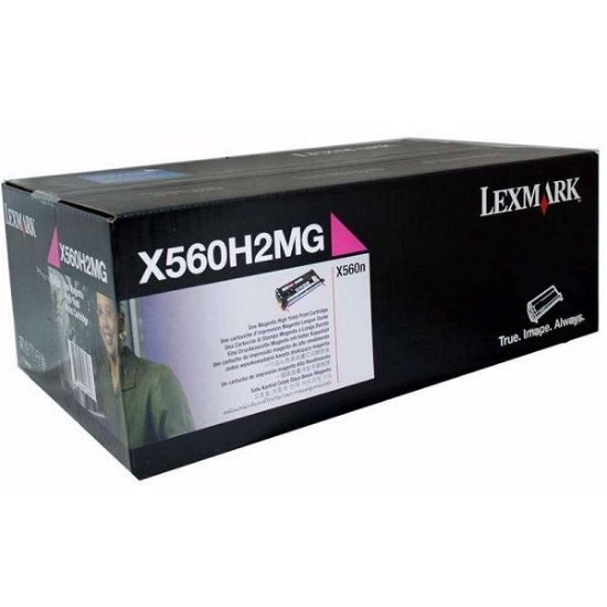 Imagen de CARTUCHO DE TONER LEXMARK X560H2MG ROJO PARA X560 10000 PAGINAS