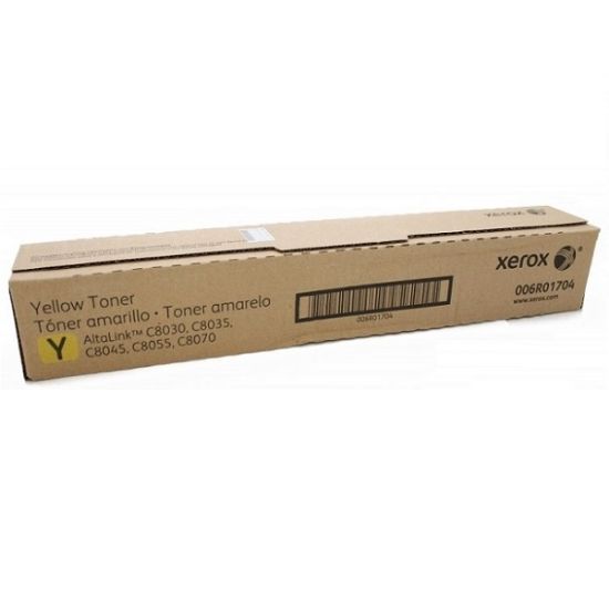 Imagen de CARTUCHO DE TONER XEROX 006R01704 PARA ALTALINK C8030/ C8035/ C8045/ C8055/ C8070 AMARILLO 15000 PAGINAS