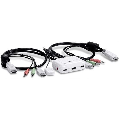 Imagen de SWITCH KVM HDMI DE 2 PUERTOS TK-215I 