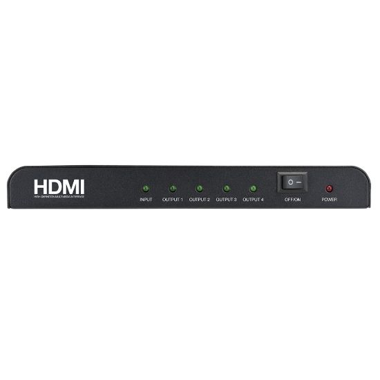 Imagen de SPLITTER HDMI DE 4 VIAS CON ALIMENTACION XHA-410