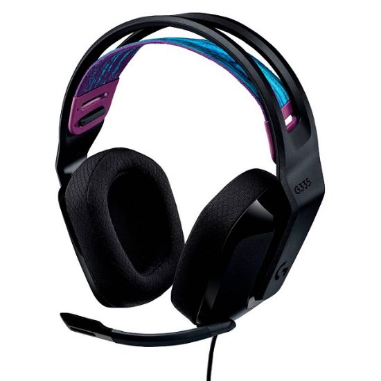 Imagen de AURICULARES GAMING G335 CON MICROFONO Y CABLE PLUG 3.5"