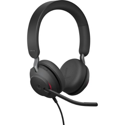 Imagen de AURICULARES ESTEREO JABRA EVOLVE2 40 CON CABLE USB NEGRO