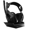 Imagen de AURICULARES INALAMBRICOS GAMING ASTRO A50 + ESTACION BASE GEN 4 PARA PS5 PS4 PC MAC