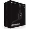 Imagen de AURICULARES INALAMBRICOS PREMIUM GAMING HS80 RGB WIRELESS NEGRO	