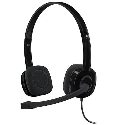 Imagen de AURICULARES ESTEREO LOGITECH H151 PLUG 3.5”