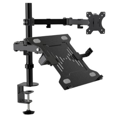 Imagen de SOPORTE ARTICULADO PARA MONITOR Y LAPTOP DE 13 A 32 PULGADAS KMM-301