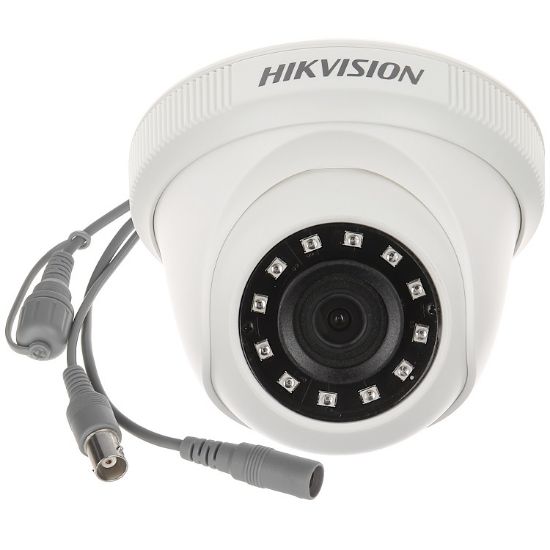 Imagen de CAMARA DE TORRETA 2.8MM TURBO 1080P 2MP HIKVISION DIA Y NOCHE INTERIOR	