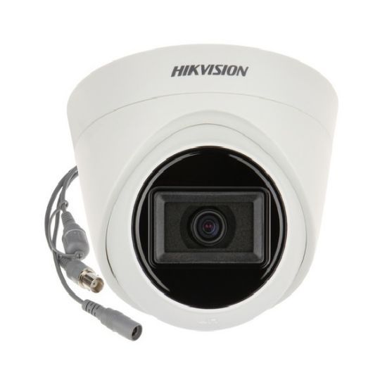 Imagen de CAMARA DE TORRETA FIJA EXIR 5MP HIKVISION DIA Y NOCHE EXTERIOR