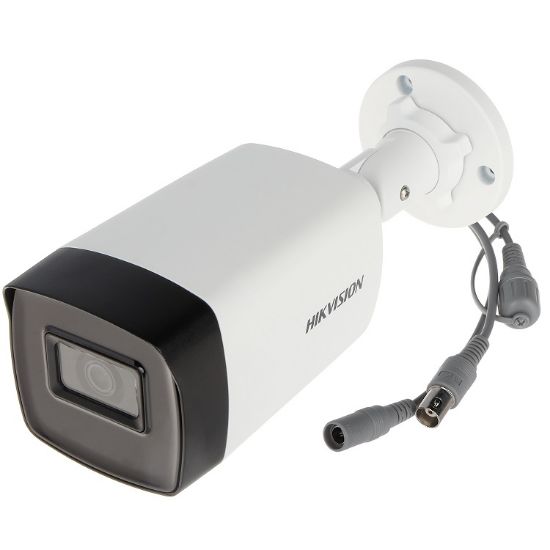 Imagen de CAMARA BALA FIJA 2560 × 1944 IR 5MP HIKVISION DIA Y NOCHE EXTERIOR	