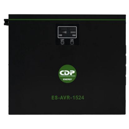 Imagen de INVERSOR CDP AVR 1524 1500VA/1000W ENTRADA-SALIDA 110VAC - REQUERIDA BATERIA 12V X2