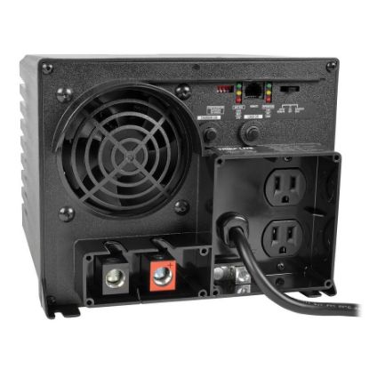 Imagen de INVERSOR CARGADOR POWERVERTER APS DE 750W 12V CC, 120V CON CONMUTACION DE TRANSFERENCIA AUTOMATICA, 2 SALIDAS