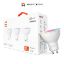Imagen de BOMBILLA LED INTELIGENTE WI-FI RGB 110V - MR16 - NHB-C310 3PK PAQUETE DE 3