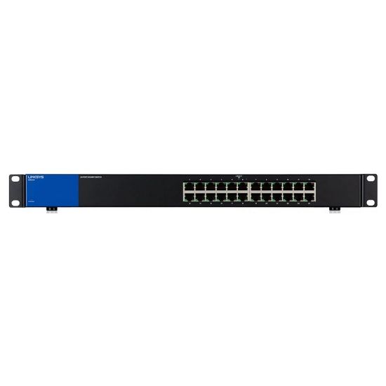 Imagen de SWITCH GIGABIT PARA RACK EMPRESARIAL DE 24 PUERTOS LINKSYS LGS124