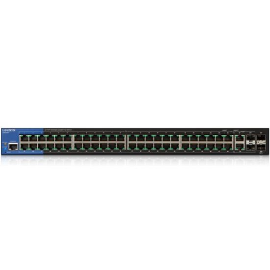 Imagen de SWITCH ADMINISTRABLE DE 48 PUERTOS GIGABIT + 4 PUERTOS 10G SFP+