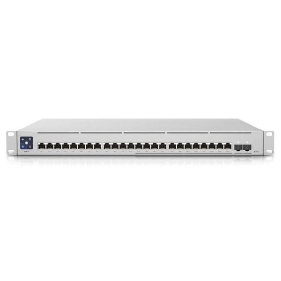 Imagen de SWITCH ADMINISTRABLE CAPA 3 UNIFI 24 PUERTOS -12X PUERTOS 2.5 GIGABITE POE+  - 12X PUERTOS GIGABIT POE+ - 2X 10G SFP+ RACKEABLE