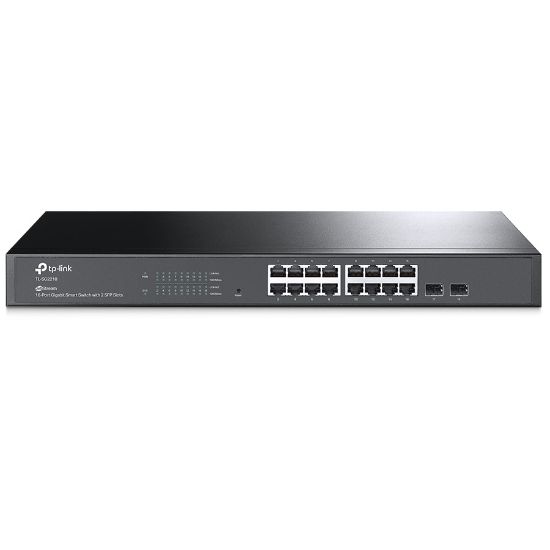 Imagen de SWITCH INTELIGENTE JETSTREAM TP-LINK TL-SG2218 DE 16 PUERTOS GIGABIT CON 2 RANURAS SFP