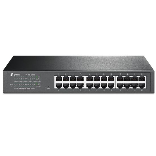 Imagen de SWITCH TP-LINK TL-SG1024DE EASY SMART DE 24 PUERTOS GIGABIT RACKEABLE