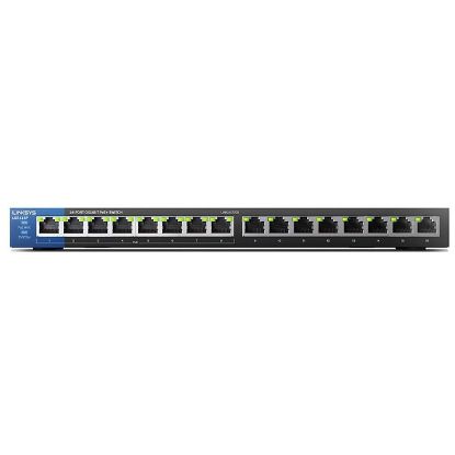 Imagen de SWITCH DE SOBREMESA PARA EMPRESAS CON 16 PUERTOS GIGABIT CON 8 PUERTOS POE+