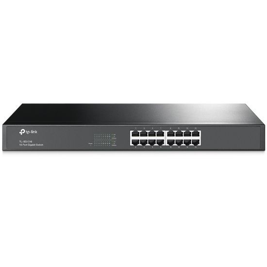 Imagen de SWITCH DE MONTAJE EN RACK TP-LINK SG-1016 DE 16 PUERTOS GIGABIT