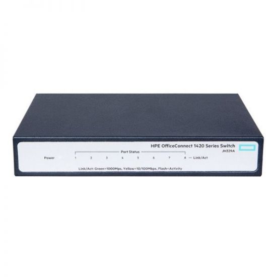 Picture of SWITCH HP 1420 DE 8 PUERTOS GIGABIT 
