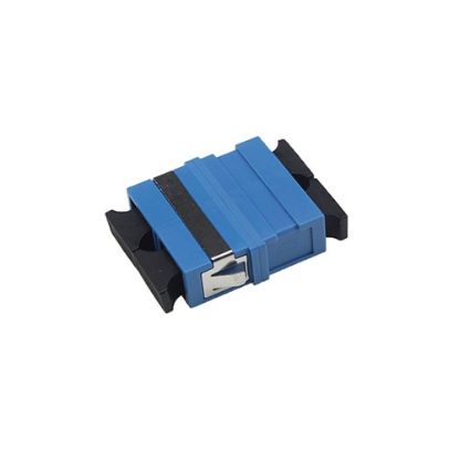 Picture of ADAPTADOR DE FIBRA NITROTEL SC/UPC DUPLEX AZUL PACK 20 UNIDADES