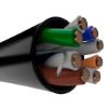 Imagen de ROLLO DE CABLE NEXXT UTP CAT 5E DE 305 METROS TIPO CMX PARA EXTERIORES