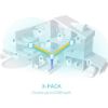 Picture of SISTEMA WI-FI 6 MESH AX3000 PARA TODA LA CASA DECO X50 PACK DE 3 UNIDADES	
