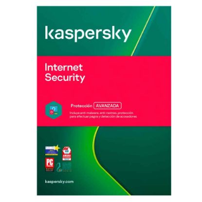 Imagen de ANTIVIRUS KASPERSKY INTERNET SECURITY PARA WINDOWS LICENCIA X 1 AÑO