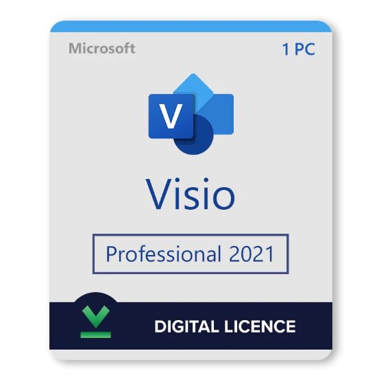 Picture of MICROSOFT VISIO PROFESSIONAL 2021 LICENCIA 1 PC DESCARGA ELECTRONICA
