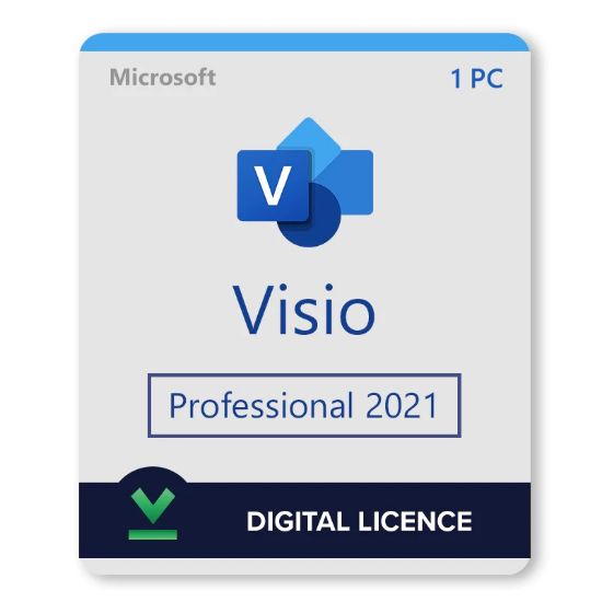 Imagen de MICROSOFT VISIO PROFESSIONAL 2021 LICENCIA 1 PC DESCARGA ELECTRONICA