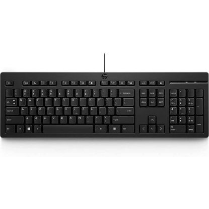 Imagen de TECLADO HP 125 USB BLACK