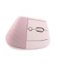 Imagen de MOUSE VERTICAL INALAMBRICO LOGITECH LIFT VERTICAL ERGO SERIES USO PARA DIESTROS ROSA 