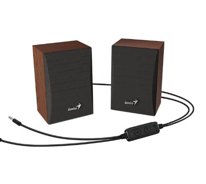 Imagen de PARLANTES GENIUS SP-HF380 BT USB TIPO MADERA 