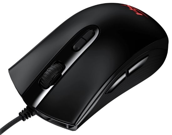 Compuzone. MOUSE HYPERX PULSERFIRE CORE NEGRO 7 BOTONES USB