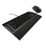 Imagen de COMBO GAMING TECLADO Y MOUSE CORSAIR K55 RGB PRO USB