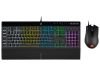 Imagen de COMBO GAMING TECLADO Y MOUSE CORSAIR K55 RGB PRO USB