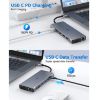 Imagen de HUB 14 EN 1 USB C PARA APPLE USB 3.0 - HDMI 4K - VGA - LAN - 3.5MM