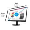 Imagen de MONITOR HP P24V 24" FULL HD 1920x1080 HDMI - VGA 60HZ