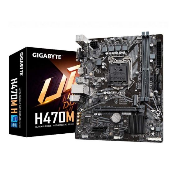 Imagen de MAINBOARD GIGABYTE H470M H M.2 DDR4 SOCKET LGA1200 10MA Y 11VA GEN