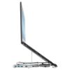 Picture of SOPORTE PORTÁTIL CON BASE PARA LAPTOP 10" - 15.6" AJUSTABLE - ALUMINIO USB C + HUB - 4X USB 3.0
