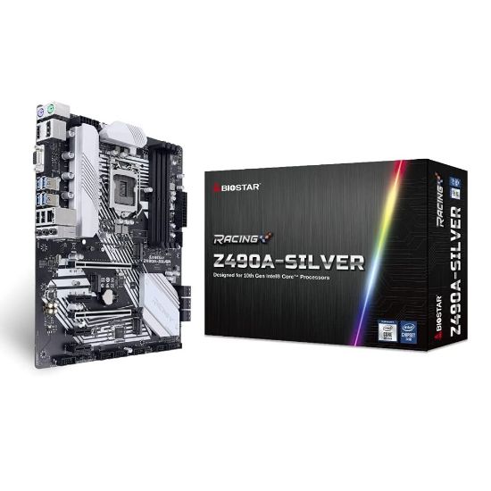 Picture of MAINBOARD BIOSTAR Z490A-SILVER SOCKET LGA1200 10MA Y 11VA GEN 