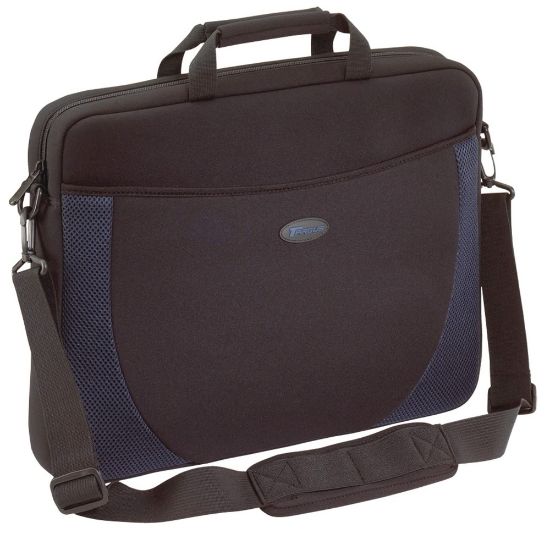 Imagen de MALETIN PARA LAPTOP SLIPCASE DE TARGUS HASTA 17” NEGRO/AZUL