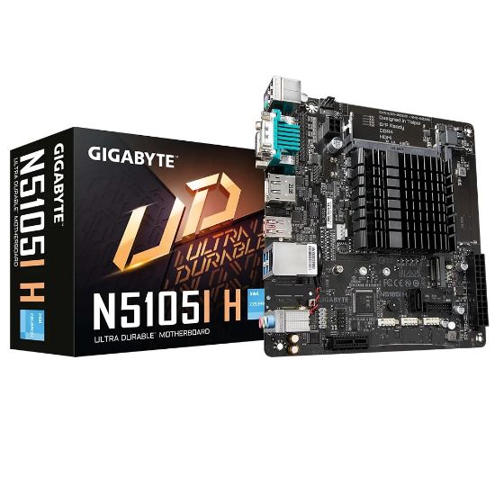 Picture of MAINBOARD COMBO GIGABYTE + CELERON N5105 SO-DIMM DDR4 M.2 MINI ITX 