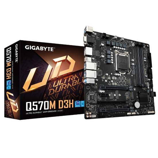 Imagen de MAINBOARD GIGABYTE Q570M D3H M.2 DDR4 SDRAM SOCKET LGA1200 10MA Y 11VA GEN