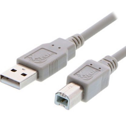 Imagen de CABLE USB 2.0 A-MACHO A B-MACHO XTECH XTC-304 DE 4.5 METROS
