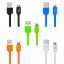 Imagen de CABLE MICRO USB PARA CARGA Y SINCRONIZACIÓN DE DATOS ON-THE-GO 10 UNIDADES