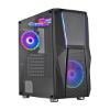 Picture of CASE ALTEK STORMER GAMER 4 VENTILADORES - VIDRIO TEMPLADO - 3X USB - TOWER BLACK 