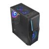 Imagen de CASE ALTEK STORMER GAMER 4 VENTILADORES - VIDRIO TEMPLADO - 3X USB - TOWER BLACK 