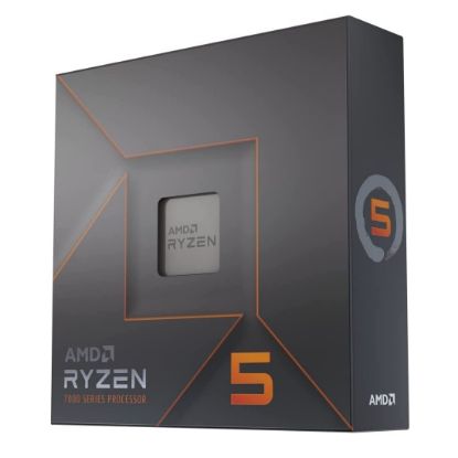 Imagen de PROCESADOR AMD RYZEN 5 7600X 4.7GHZ 6 NUCLEOS AM5 DDR5 SIN VIDEO - SIN COOLER