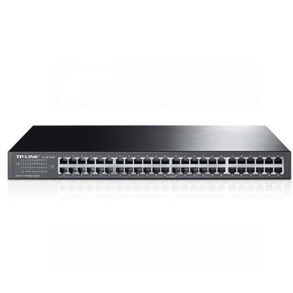 Imagen de SWITCH ADMINISTRABLE TP-LINK TL-SF1048 CON 48 PUERTOS 10/100 RACKEABLE